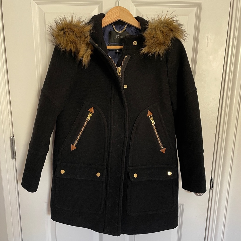 J.Crew Chateau Parka Petite